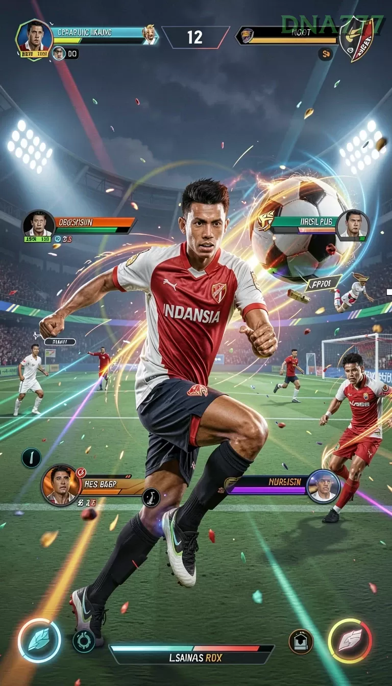 Cuplikan layar BROMO77 — menu navigasi