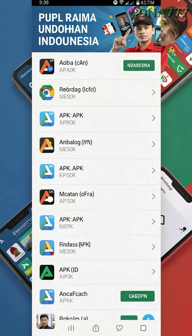 Cuplikan layar 9SL — aktivitas